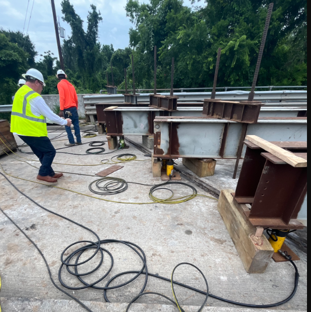 Bridge and structural concrete repair work